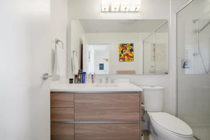 Guest Bathroom Photo of 1308 8850 University Crescent, Burnaby, BC