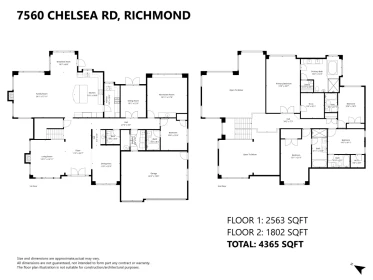 Swimming Pool Photo of 7560 Chelsea Road, Richmond, BC