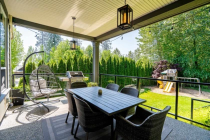 Backyard Photo of 1312 Kingston Street, Coquitlam, BC
