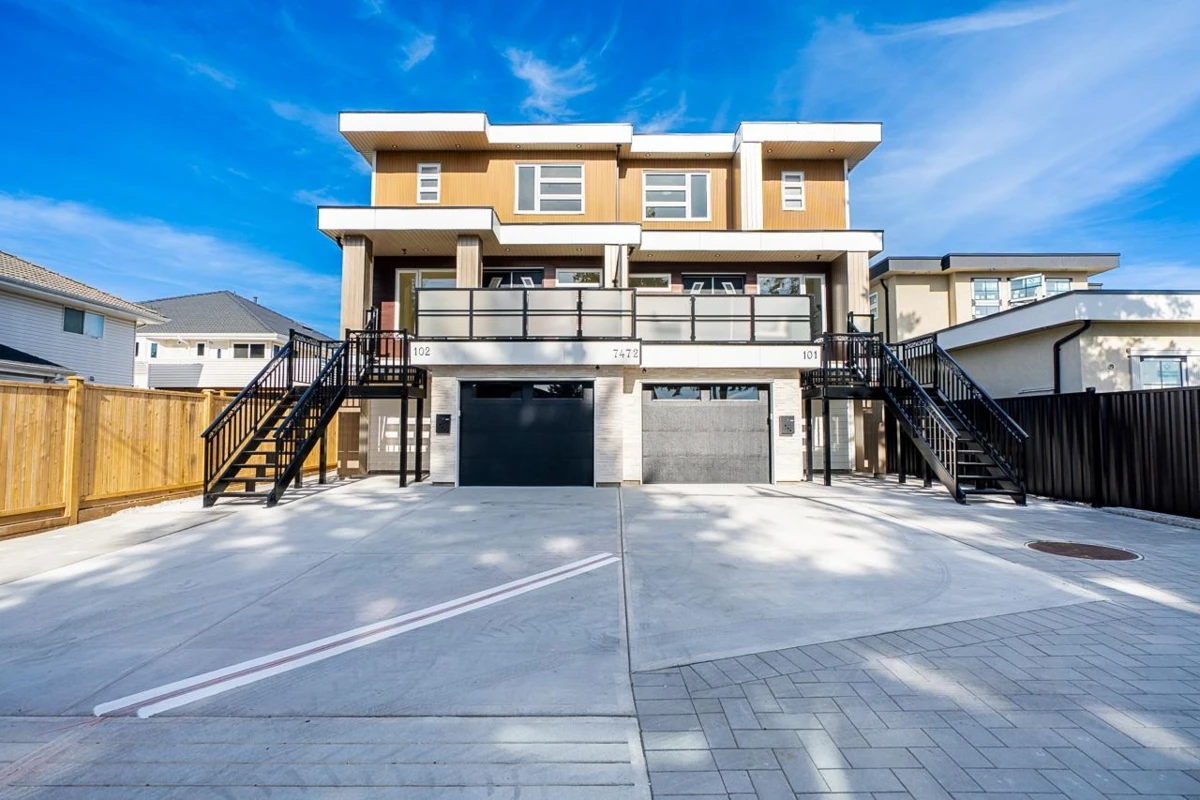 Exterior Rear Photo of 102 7472 124 Street, Surrey, BC