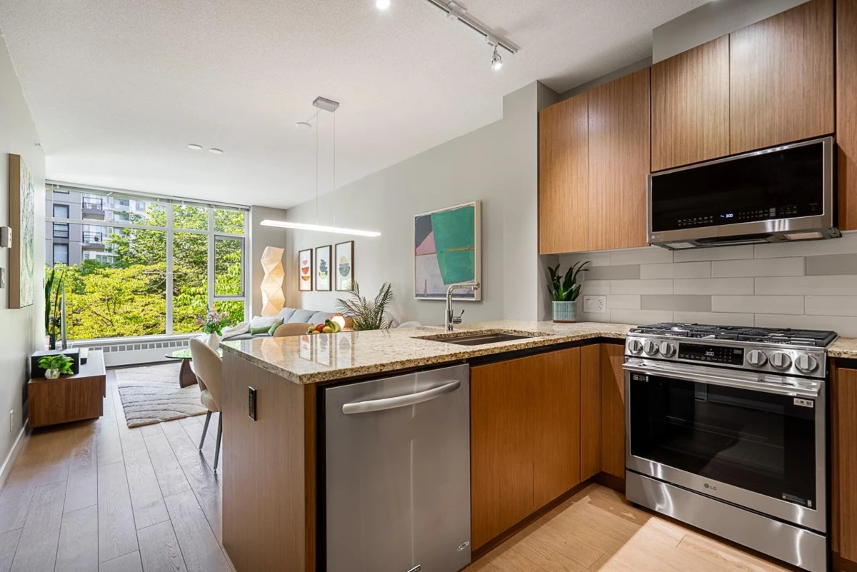 Exterior Rear Photo of 202 135 W 2nd Street, North Vancouver, BC
