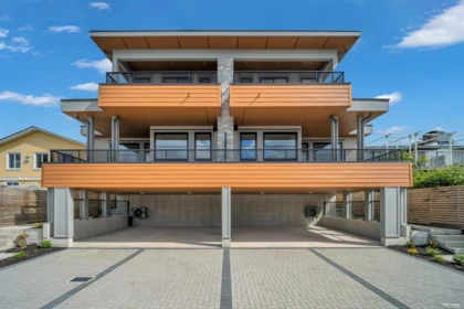 Aerial View of 946 Dansey Avenue, Coquitlam, BC