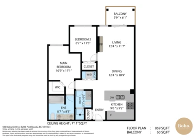 Community Amenities Photo (Clubhouse) of 208 500 Klahanie Drive, Port Moody, BC