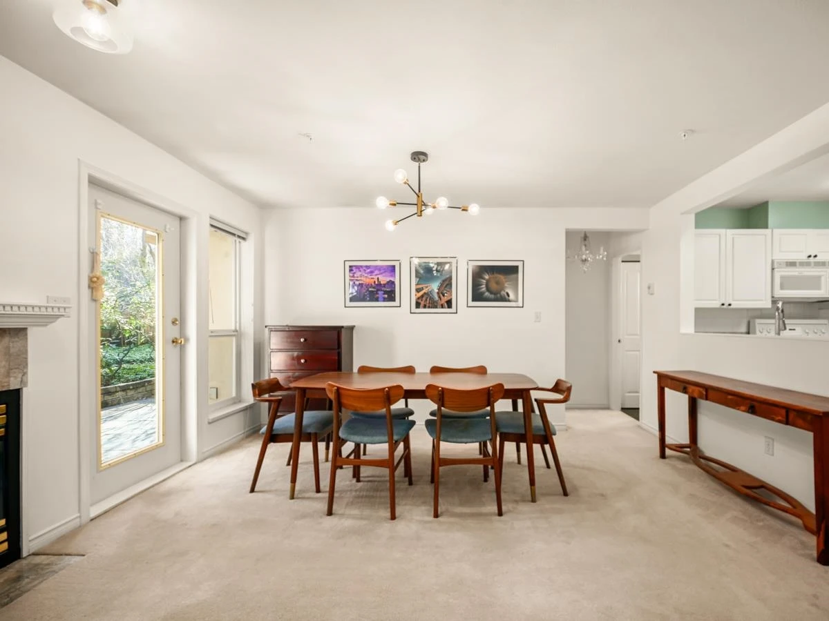 Dining Area Photo of 102 3770 Thurston Street, Burnaby, BC