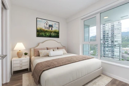 Primary Bedroom Photo of 1601 308 Morrissey Road, Port Moody, BC