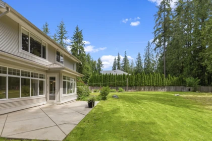 Aerial View of 13070 Alouette Road, Maple Ridge, BC