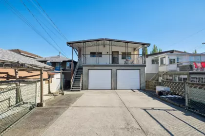 Aerial View of 2047 E 52nd Avenue, Vancouver, BC