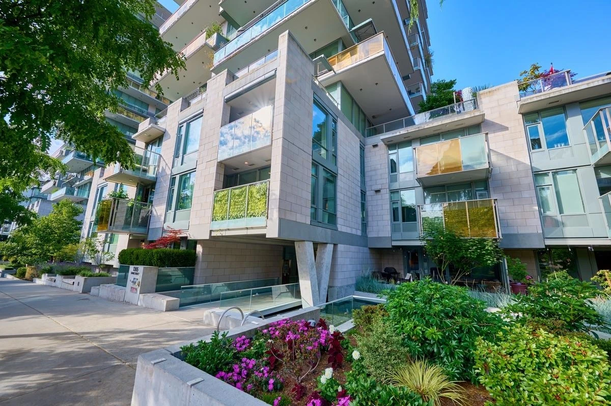 Exterior Rear Photo of 305 1365 Davie Street, Vancouver, BC