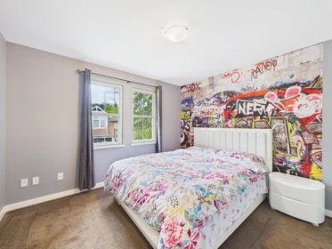 Aerial View of 23 Fernway Drive, Port Moody, BC