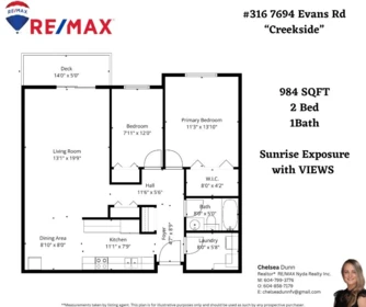 Kitchen Photo of 316 7694 Evans Road, Chilliwack, BC
