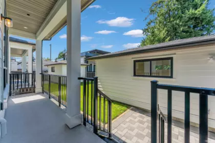 Aerial View of 8221 111b Street, Delta, BC