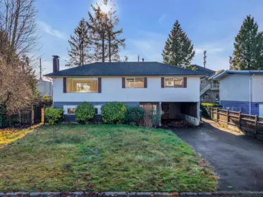Aerial View of 1640 Spray Avenue, Coquitlam, BC