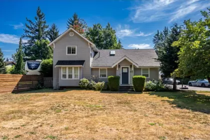 Aerial View of 9194 Wright Street, Langley, BC