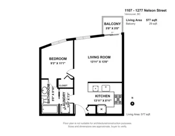 Garage Interior Photo of 1107 1277 Nelson Street, Vancouver, BC