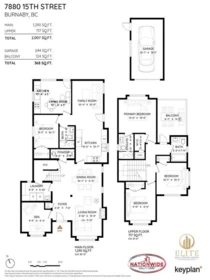 7880 15th Street, Burnaby, BC, Burnaby — Half Duplex for sale