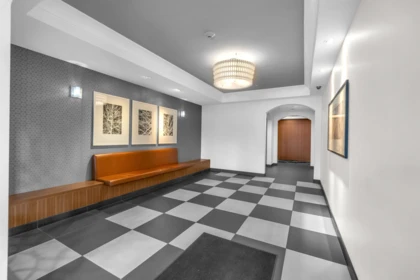 Entry Foyer Photo of 107 608 Como Lake Avenue, Coquitlam, BC