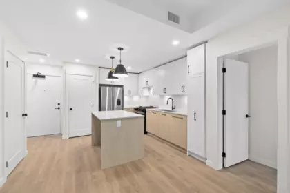 Kitchen Island Photo of 207 27249 Aldergrove Town Centre Drive, Langley, BC