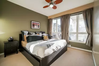 Bedroom 2 Photo of 407 14 E Royal Avenue, New Westminster, BC
