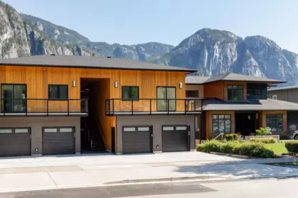 Aerial View of 2 2098 Crumpit Woods Drive, Squamish, BC