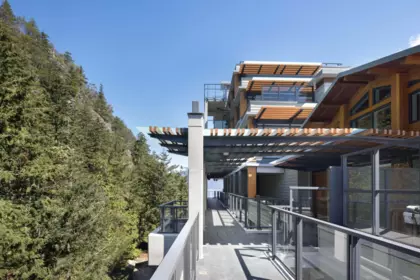 Staircase Photo of 901 6687 Nelson Avenue, West Vancouver, BC
