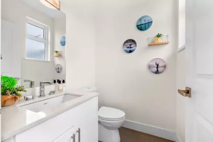 Powder Room Photo of 3993 Chatham Street, Richmond, BC