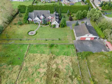 Aerial View of 3352 164a Street, Surrey, BC