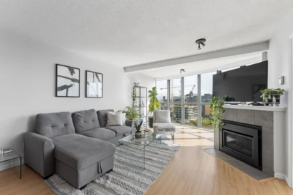 Exterior Rear Photo of 1603 1128 Quebec Street, Vancouver, BC