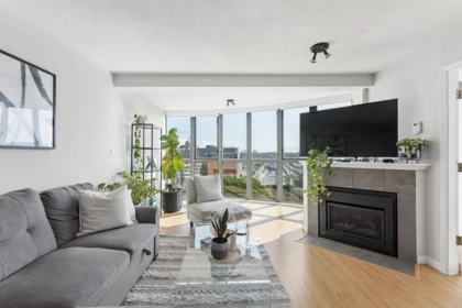 Living Room Photo of 1603 1128 Quebec Street, Vancouver, BC