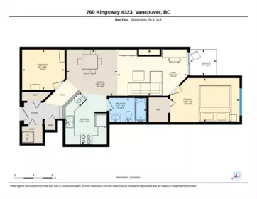 Hallway Photo of 323 760 Kingsway, Vancouver, BC