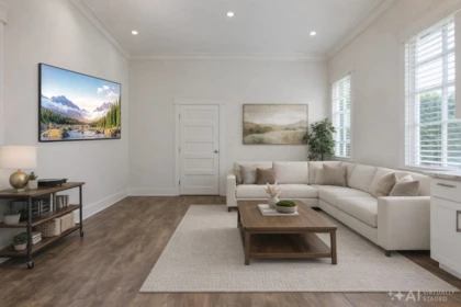 Aerial View of 234 Eighth Avenue, New Westminster, BC