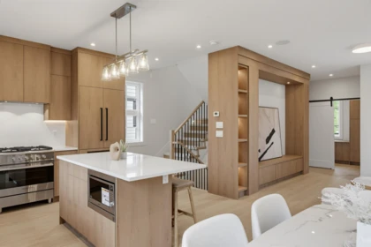 Kitchen Island Photo of 2 7609 Coldicutt Street, Burnaby, BC