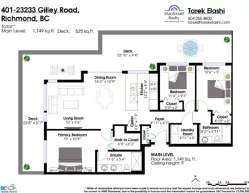 Entry Foyer Photo of 401 23233 Gilley Road, Richmond, BC