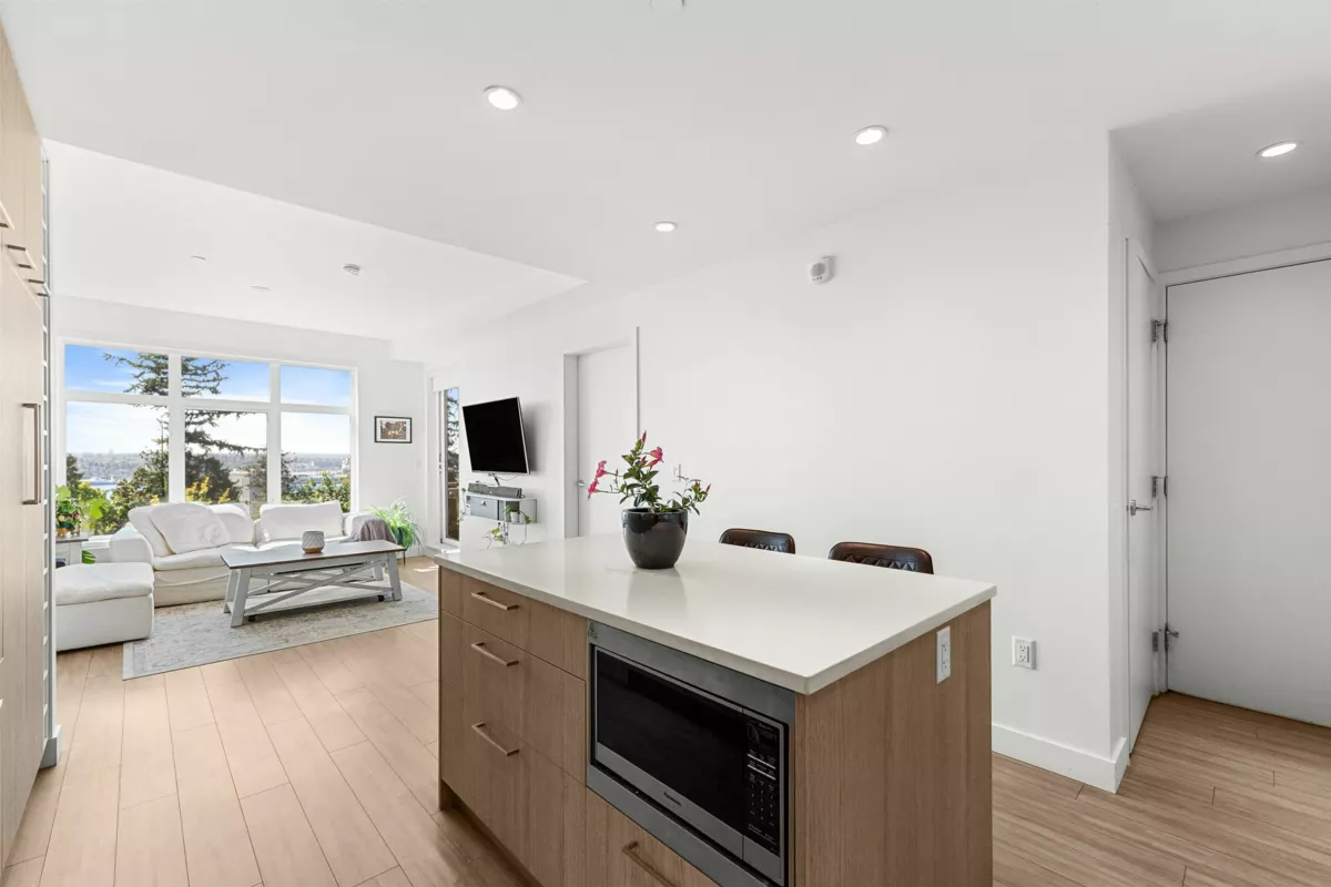 Exterior Rear Photo of 407 733 E 3rd Street, North Vancouver, BC