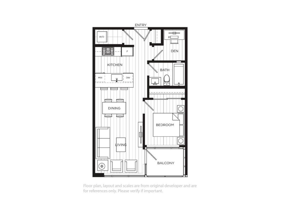 Living Room Photo of 206 10780 No. 5 Road, Richmond, BC