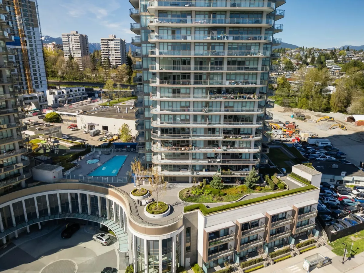 Aerial View of 3103 5333 Goring Street, Burnaby, BC