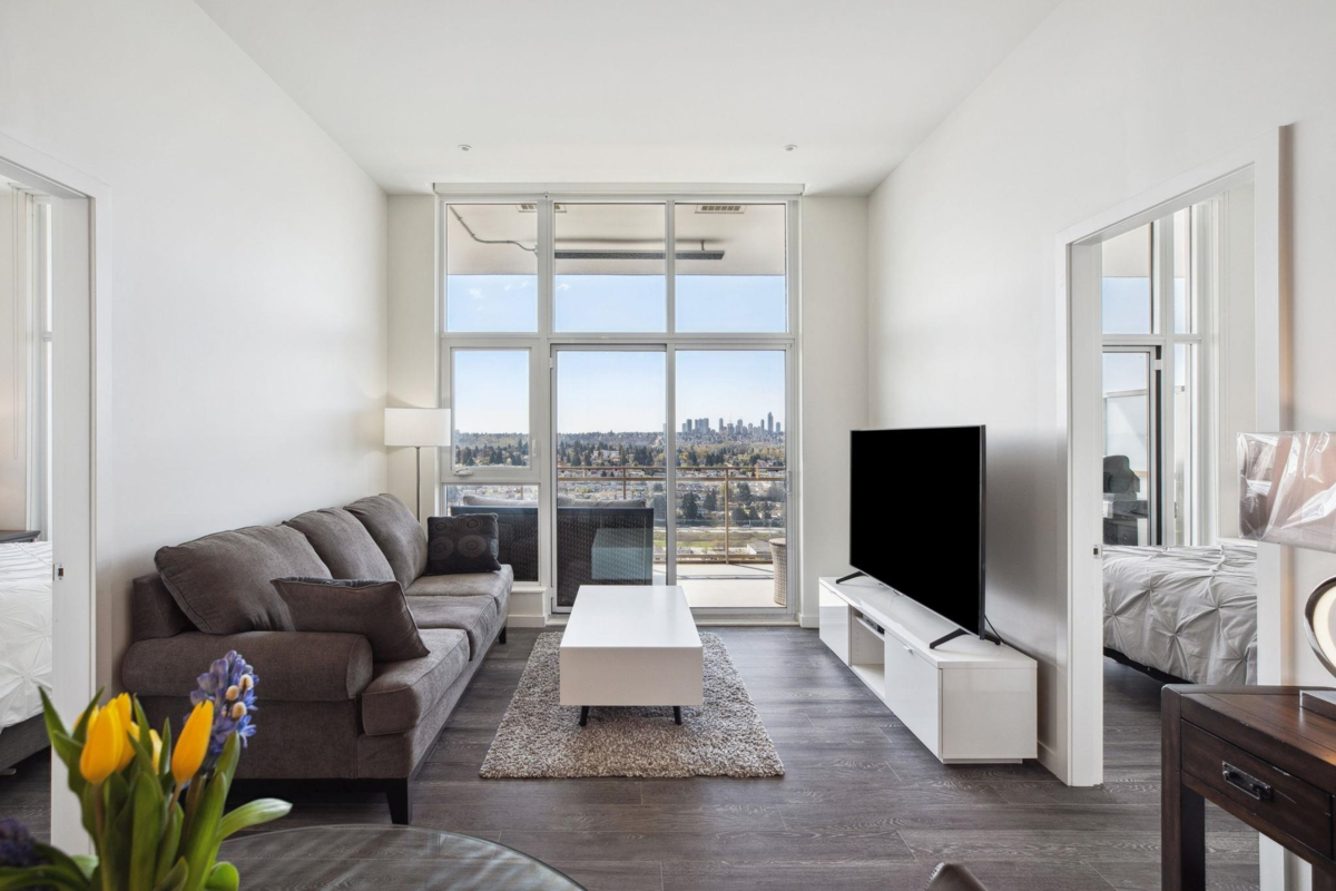 Living Room Photo of 3103 5333 Goring Street, Burnaby, BC