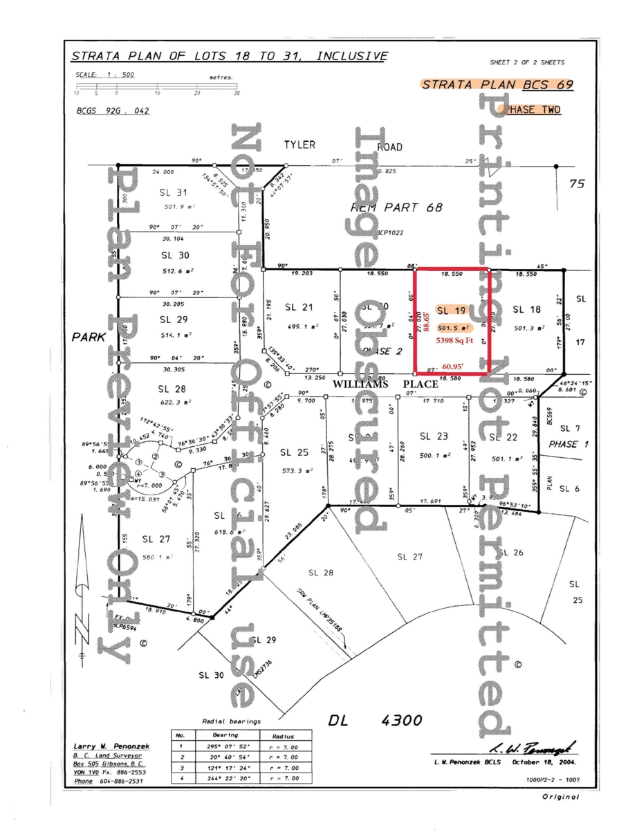 Backyard Photo of 6346 Williams Place, Sechelt, BC