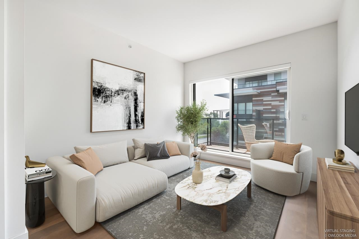 Exterior Rear Photo of 304 488 W 58th Avenue, Vancouver, BC