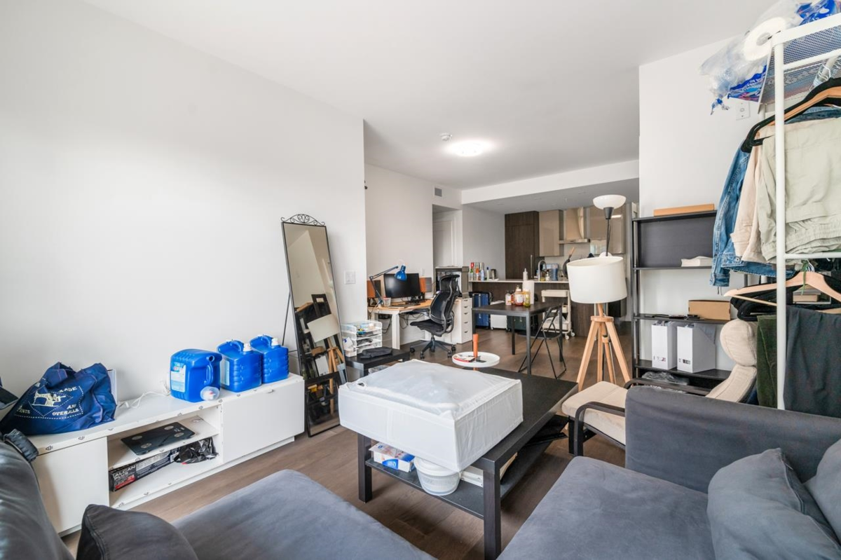 Living Room Photo of 304 488 W 58th Avenue, Vancouver, BC