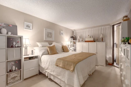 Bedroom 2 Photo of 411 1450 Pennyfarthing Drive, Vancouver, BC