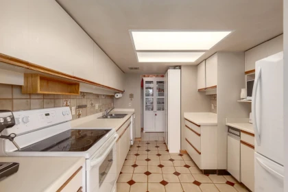 Kitchen Island Photo of 411 1450 Pennyfarthing Drive, Vancouver, BC