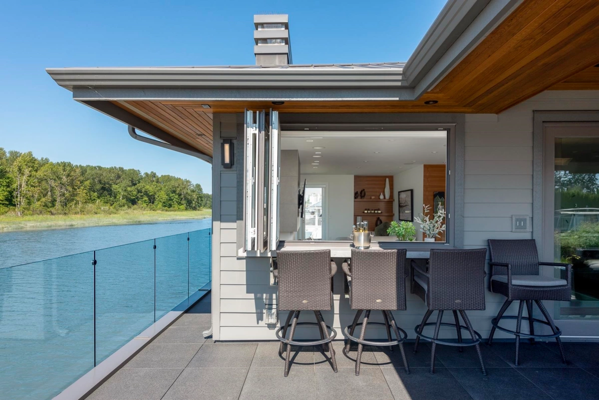Garage Interior Photo of 4379 W River Road, Delta, BC