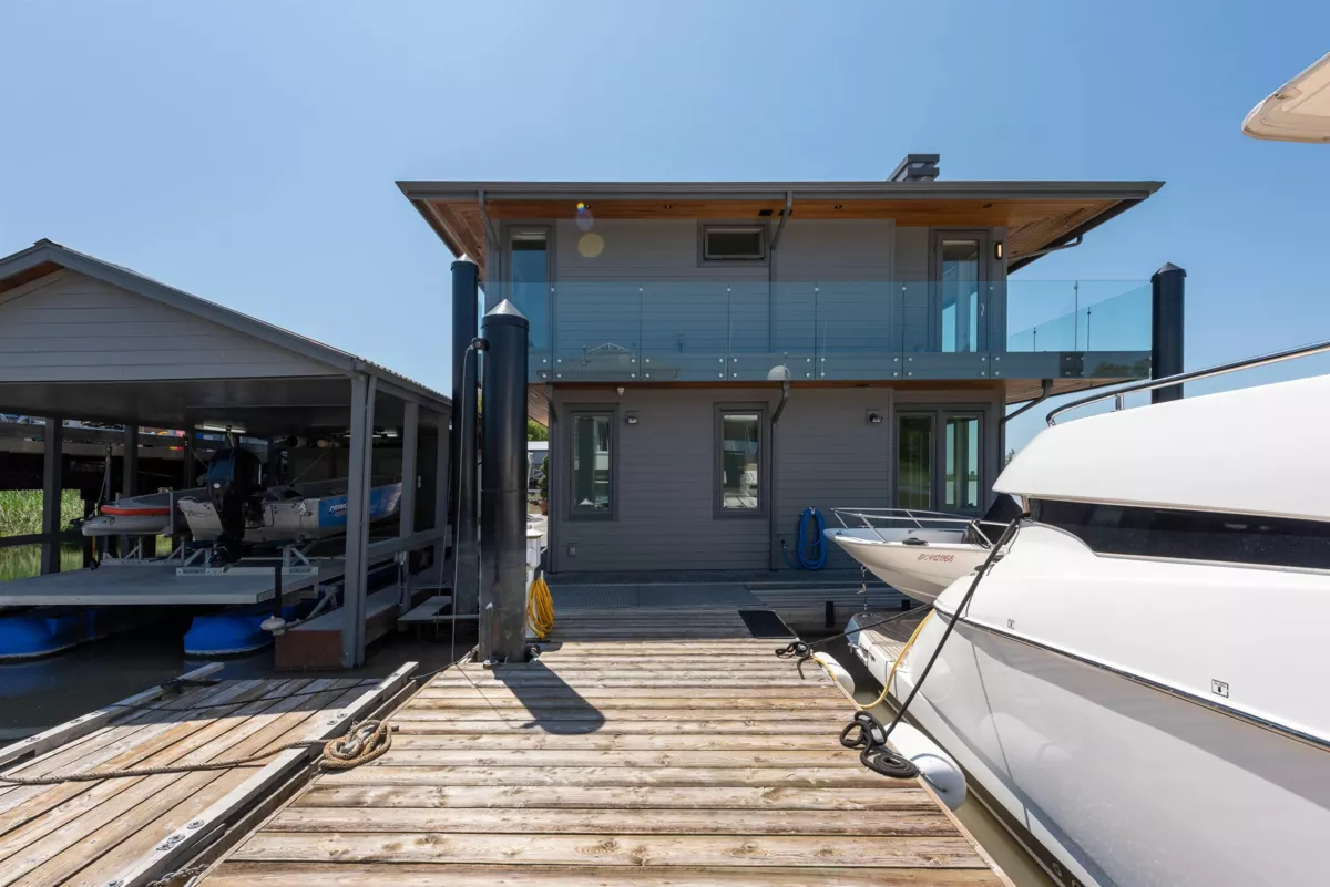 Outdoor Deck Photo of 4379 W River Road, Delta, BC