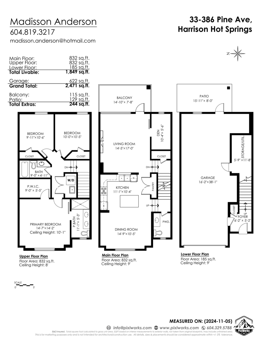 Bedroom 2 Photo of 33 386 Pine Avenue, Harrison Hot Springs, BC
