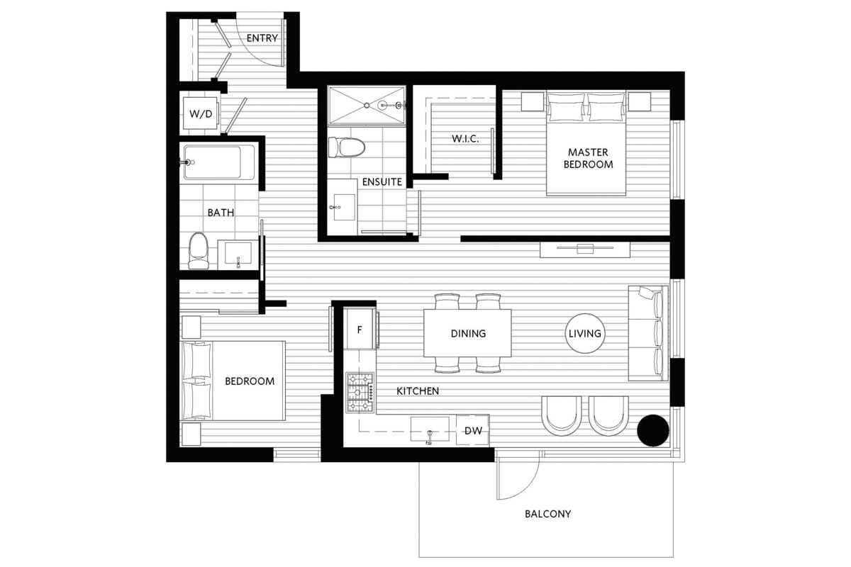 Loft / Bonus Room Photo of 1502 8188 Fraser Street, Vancouver, BC