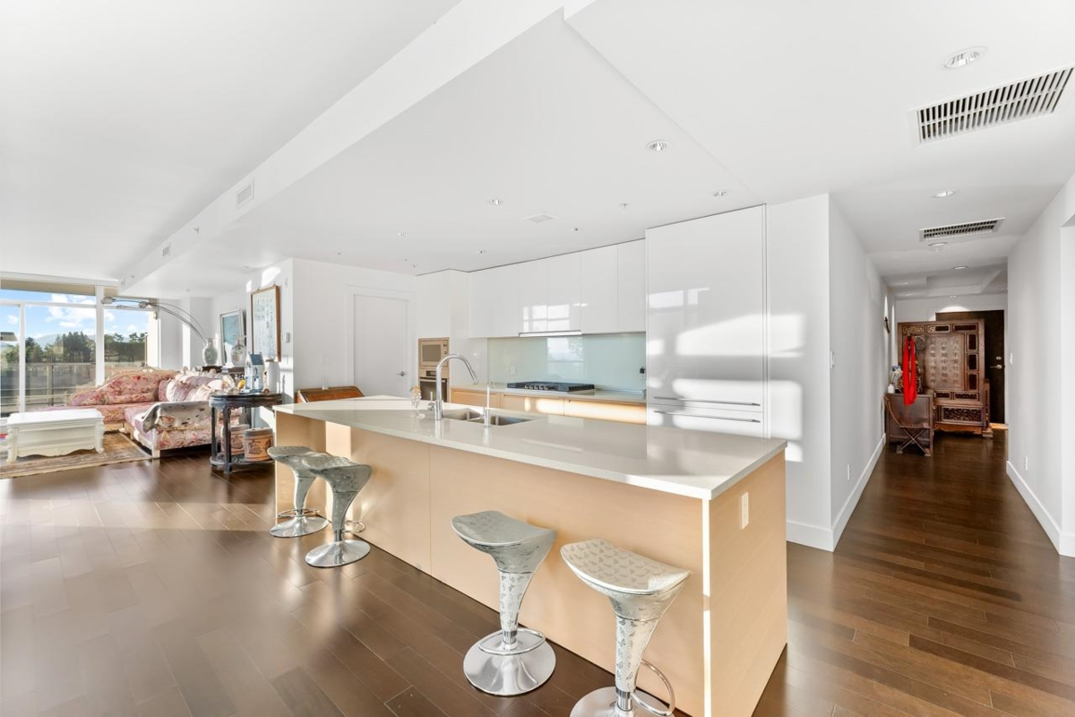 Living Room Photo of 502 6080 Iona Drive, Vancouver, BC