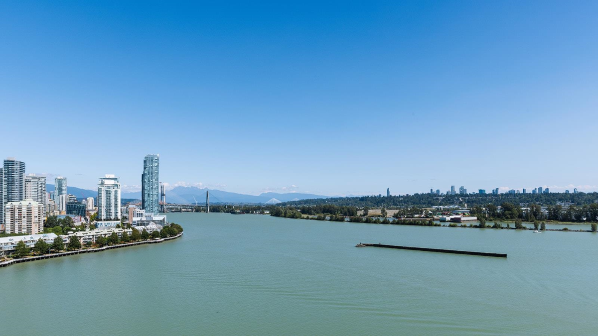 Aerial View of 1608 210 Salter Street, New Westminster, BC