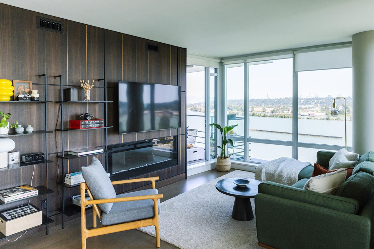 Family Room Photo of 1608 210 Salter Street, New Westminster, BC