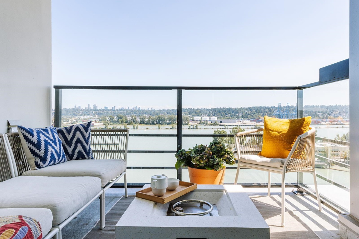 Outdoor Kitchen Photo of 1608 210 Salter Street, New Westminster, BC
