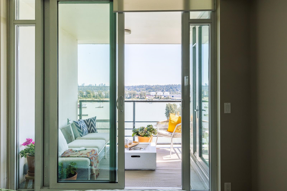 Outdoor Patio Photo of 1608 210 Salter Street, New Westminster, BC